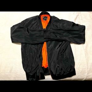 Black & orange jacket